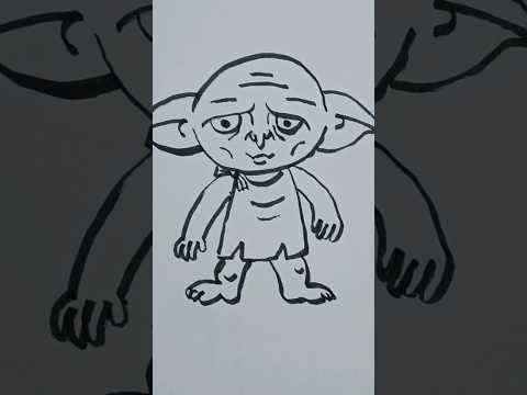Dobby Drawing Harry Potter Movie Johannes Vermeer