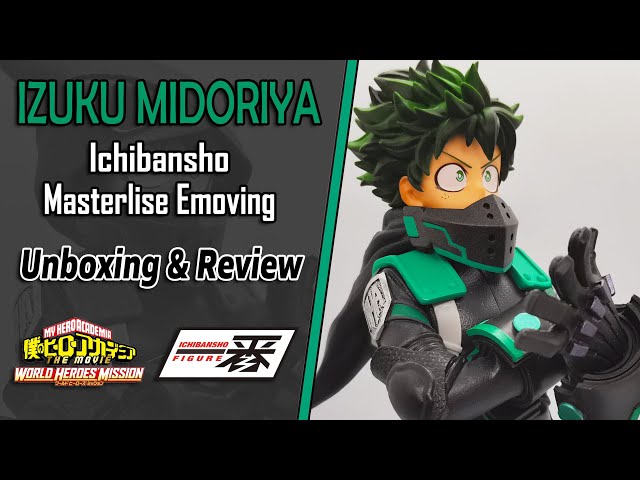 Ichiban Kuji Boku no Hero Academia The Movie World Heroes' Mission:  Midoriya Izuku Masterlise Emoving - My Anime Shelf