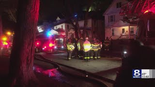RFD: Vacant Dewey Ave house on fire for second time