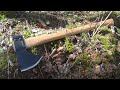 Топор на винтах Cold Steel Hudson Bay Camp Axe - Обзор и тесты, сравнения. Быстросъемный и разборный