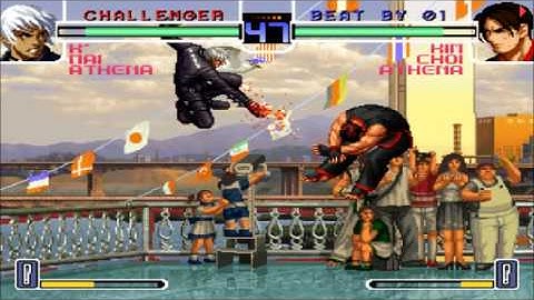 GGPO - The King Of Fighters 2002 - [K.C]Epilogue(KOR) Vs Mazibushi(JAP)