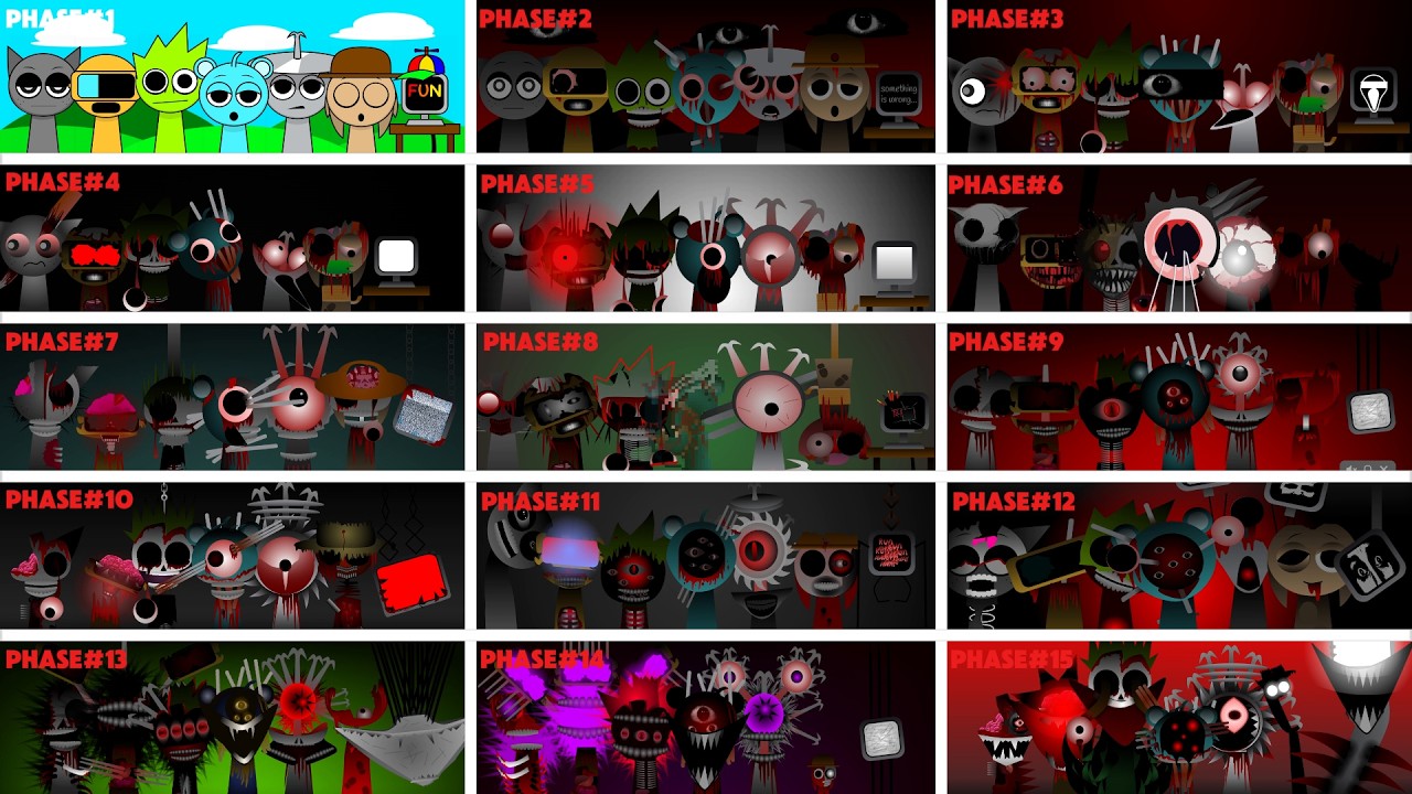 “Fun Time!” - Incredibox Sprunki Mix | Mix All Characters || From Stage 1 To Stage 15 Part 549