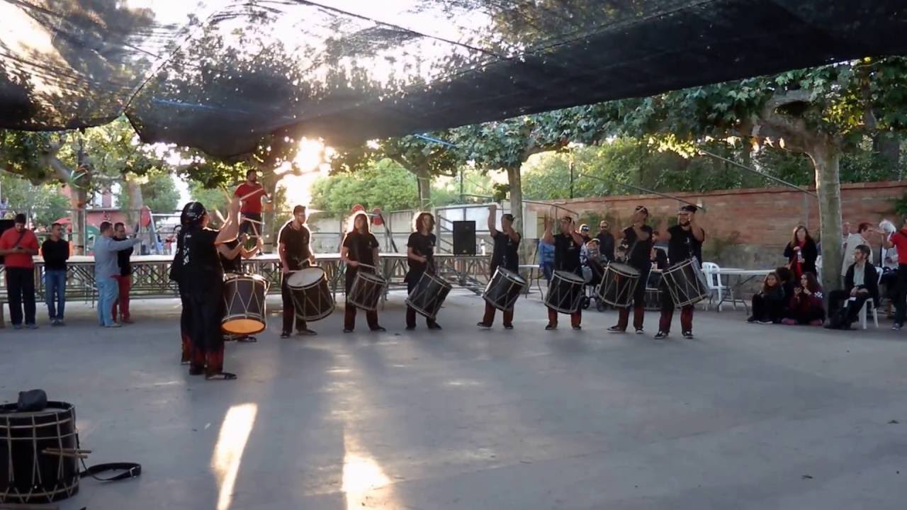 Timbalers - Diables de la Vall del Tenes · Lluïment final d'Alforja