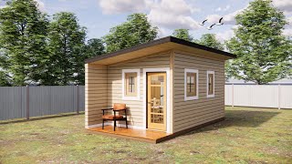 3x6 meters | Small House Design | Tiny House