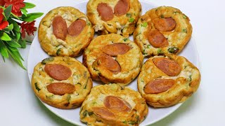 TAHU JANGAN CUMA DI GORENG DOANG, BUAT SEPERTI INI AJA - PIZZA TAHU / MARTABAK TAHU SOSIS