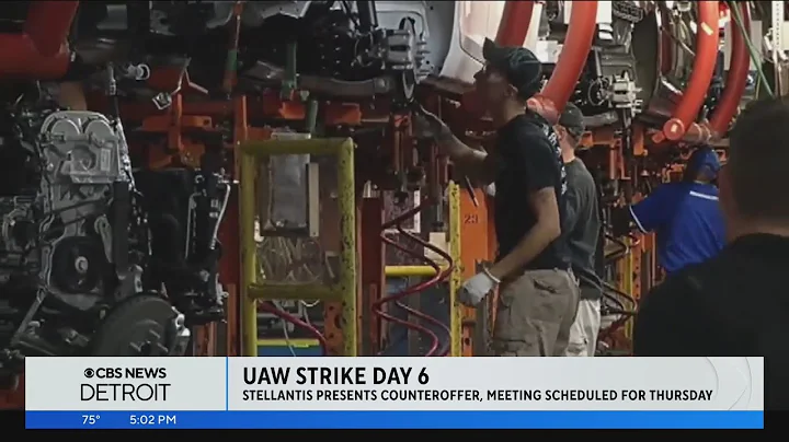 UAW Strike Day 6: Stellantis makes new counteroffer, announces layoffs along with GM