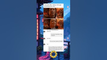 Introverts after making it through an entire phone call #drole #humour #funny #memes #viralshort