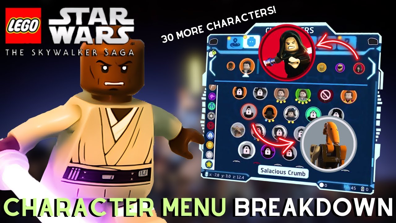 Lego Star Wars: The Skywalker Saga gets 30 more characters this