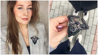 Брошь бык / телец из бисера мастер класс, МК , символ 2021 года / brooch bull своими руками DIY