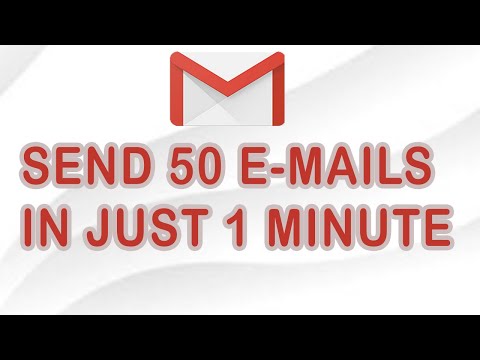 How Send 50 Emails At a Time | Email Marketing | Gmail Account