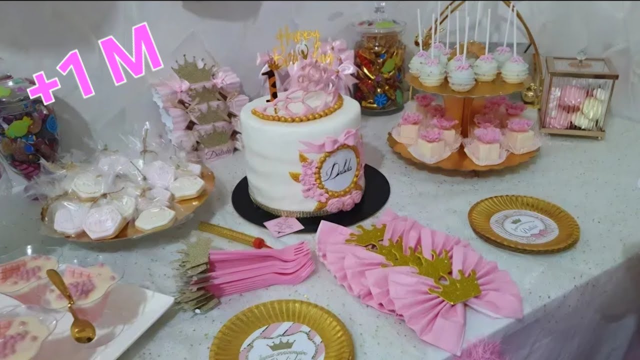 حفلة عيد ميلاد ابنتي🎈افكار لتنسيق طاولة التقديم و الديكور🥳كيف نظمت وقتي و حضرت كل شيء في الوقت