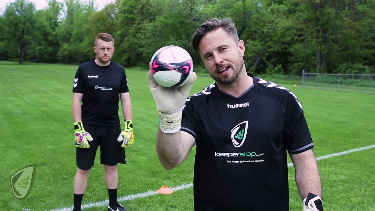 Goalkeeper Catching and Footwork Warm Up - YouTube