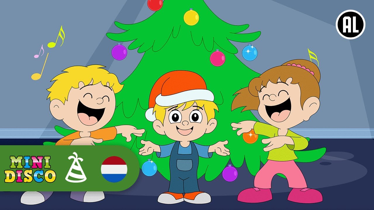 SAMEN TUIGEN WE DE KERSTBOOM OP | Kerstliedjes | Minidisco