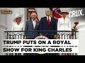 Trump Holds Grand Welcome Ceremony For Britain's King Charles And Queen Camilla At The White House