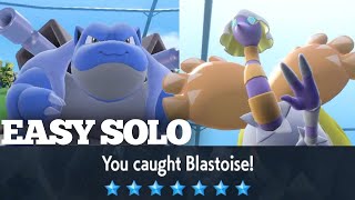 The BEST Pokemon to SOLO 7 Star BLASTOISE Tera Raid in Scarlet and Violet