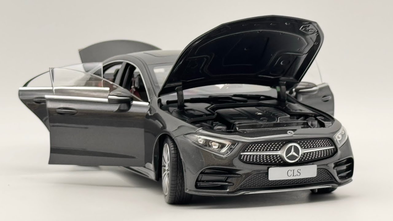 Mercedes CLS (C257) 2018 - GRAPHITE GREY MET. - Norev 1:18 - YouTube