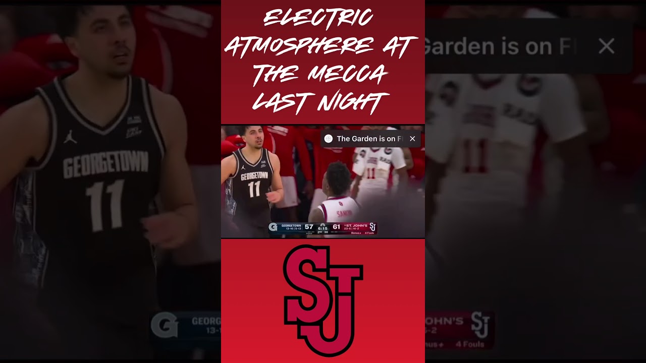 St Johns Mounts Comeback Against Georgetown