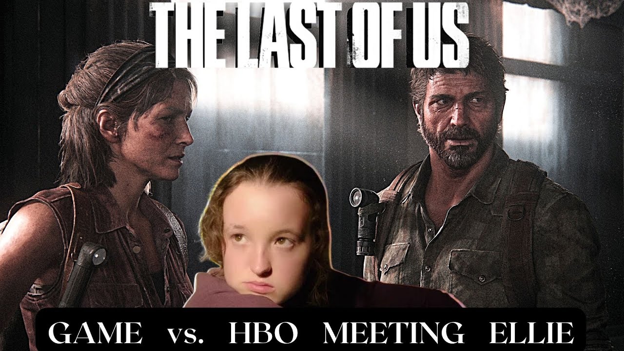 Meeting Ellie Game vs. HBO - The Last of Us - YouTube