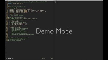Train A Custom TensorFlow Estimator in 2 minutes
