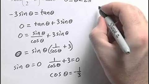 Ch3 #26 ChapterTestPrepVideos Sullivan Trig 9e