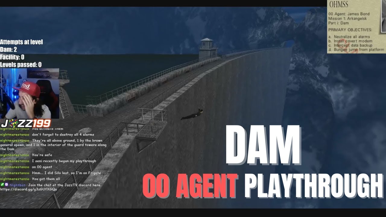 DAM 00 AGENT | GOLDENEYE 007 | PLAYTHROUGH XBOX SERIES X LIVE ON TWITCH |