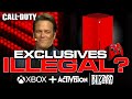 Xbox: Is this Legal? Xbox + Activision Blizzard Exclusivity Problems | Call of Duty on Playstation