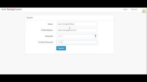How Register and Create Account - Auto Tuning Experts Team