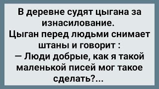 В Деревне Судят Цыгана с Маленьким Хозяйством! Сборник Свежих Анекдотов! Юмор!