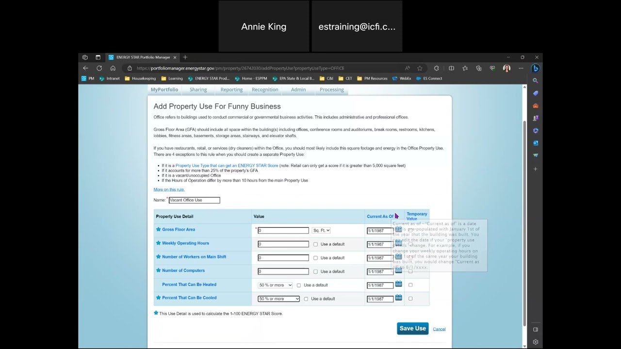 Portfolio Manager 201: Editing Property Details, Data Quality Checker, & Sharing Property Data 2023