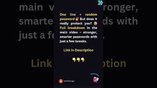 Python Project Series 1| Don’t Use 123456... Use THIS! #pythondevelopers #coding #codeadventure