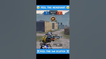 Pubgmobile tdm 1v4 clutch with headshots 🤕|1v4 tdm challenge| #youtubeshorts #short #pubgmobile