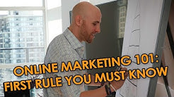 Online Marketing 101: The First Rule You MUST Know When Marketing Online 
