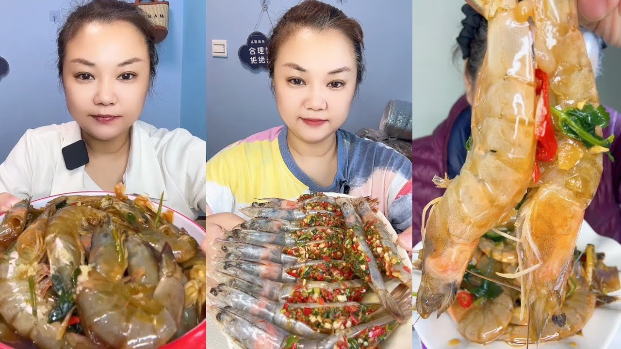Asmar challenge Eating Seafood 🦞🦞 Shrimp 🍤🦐 Crap 🐙🦑 🐙🦑 Squid #shrimp #seafood #oysters #lopster 