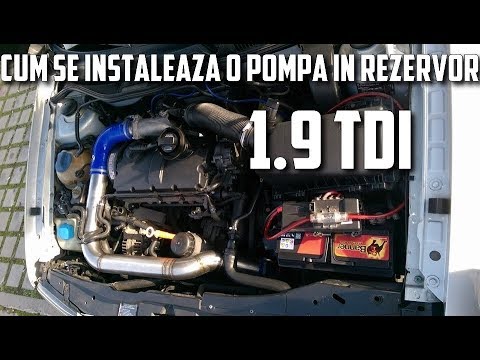 CUM SE INSTALEAZA POMPA DE REZERVOR LA 1.9 TDI | Tutoriale Ep.14