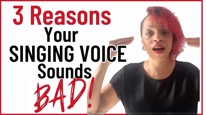 3 Reasons Your Voice Sounds “Bad” When You Sing (and how to overcome them)
