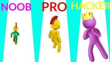 NOOB vs PRO vs HACKER | Giant Rush in Oggy and Jack android,iOS New Gameplay | Pro Gameing