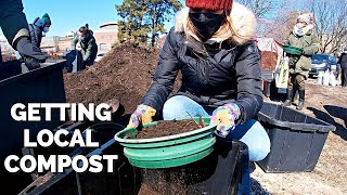 Free Compost in New York City | Bag and Sift Your Own Compost Event at The Queens Botanical Garden