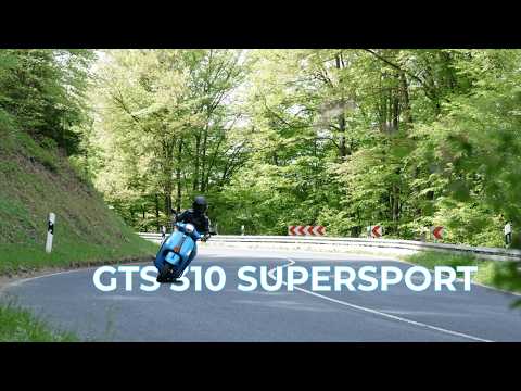Vespa GTS 310 Supersport I Kurvenjagd im Spessart Vorland