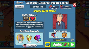 Animation Throwdown, Mayor West Melee, Day 2
