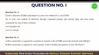 CS610 ASSIGNMENT NO.1 SOLUTION 2019