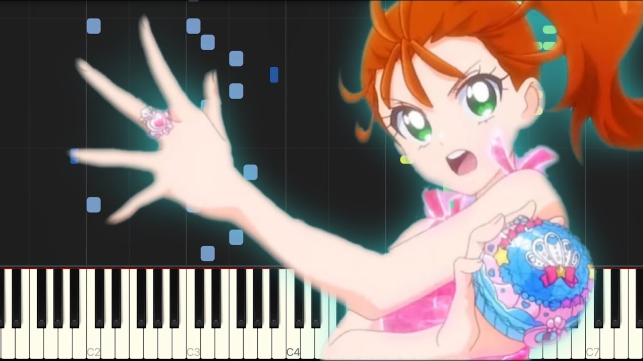 初代 トロピカルージュ 全プリキュア 変身bgmメドレー ピアノソロ中級 Youtube