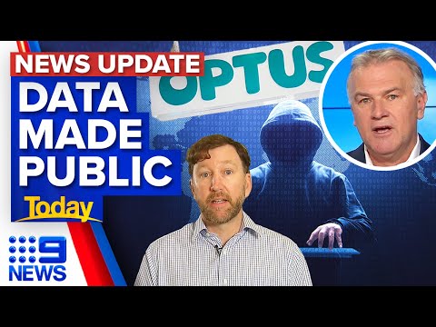 Optus hacker threatens to release more private data if ransom not paid | 9 news australia