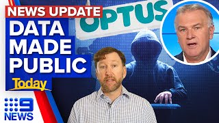 Optus hacker threatens to release more private data if ransom not paid | 9 News Australia