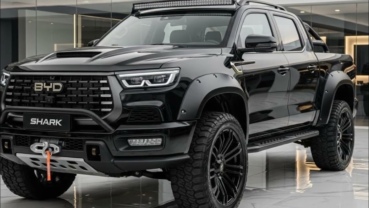 “BYD Shark 2027 – The Most Aggressive Luxury Pickup Ever Built”