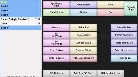 POS Instructional Video 11 - Assigning / Changing Items with Seat Assignments