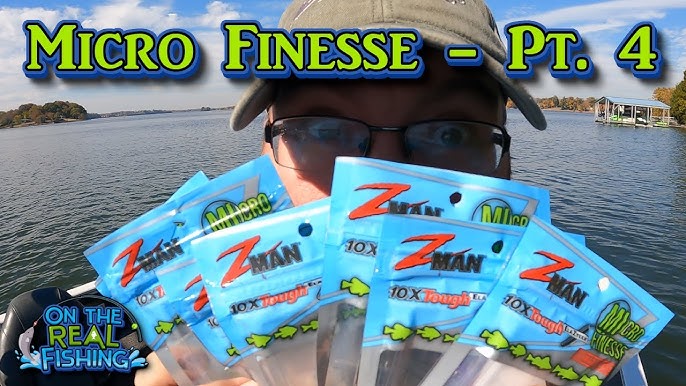 Fishing with Z-Man Micro Finesse Lures - Part 3 - From The Boat 