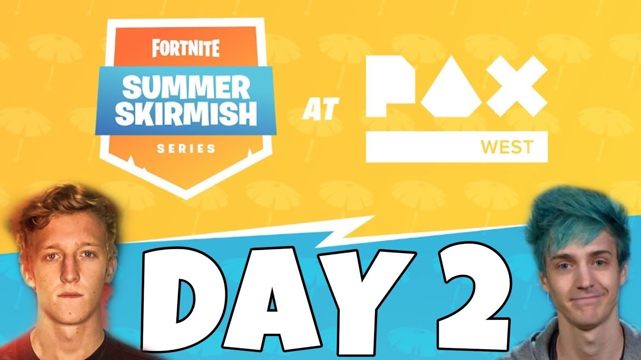 🔥Fortnite PAX West DAY 2! $1.5 Million Tournament! Summer Skirmish Gameplay @9PM EST