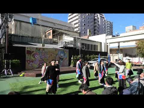 @2024年12月15日@リハーサル8@祭・WAIWAIよこはま@元気いっぱい湘南よさこい@紅谷町まちかど広場@10:46