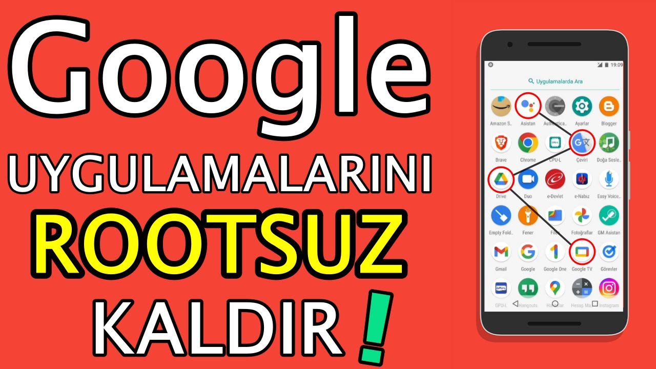 ANDROID TELEFONDAN KALDIRILAMAYAN GOOGLE UYGULAMALARINI KALDIRMA 👈👈 (ROOTSUZ)