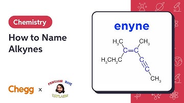 How to Name Alkynes Ft. Professor Dave